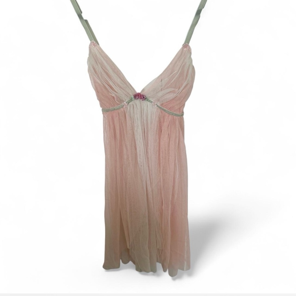Jonquil Chic Blush Chemise with Delicate Straps size small